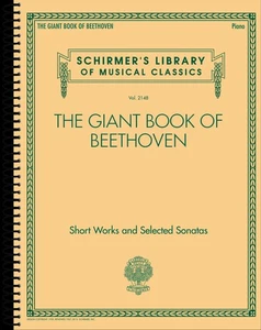 The Giant Book of Beethoven Short Works & Selected Sonatas Piano Sheet Music - Picture 1 of 1