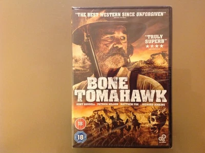 BONE TOMAHAWK DVD - KURT RUSSELL - BRAND NEW AND SEALED - Image 1 of 2
