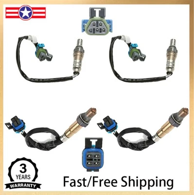 4x Oxygen Sensor Up+Down For 2016 2017 2018 2019 Cadillac ATS 3.6L Turbocharged - Image 1 of 4