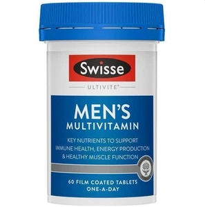 Swisse Ultivite Men's Multivitamin 60 Tablets Mens Multi NEW Packaging&Formula - Picture 1 of 1