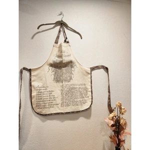 Vintage Kitchen Works Whole Wheat Bread Recipe Apron 100% Cotton USA Made 70g - Picture 1 of 5