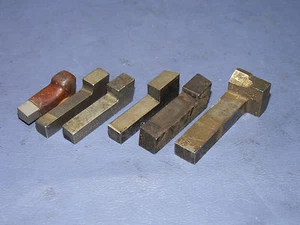 SWING TOOL BITS, 6 MISC PCS. HSS - Foto 1 di 1