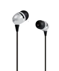 Polaroid In Ear Headphones with Microphone and Call Answering Silver - Picture 1 of 1