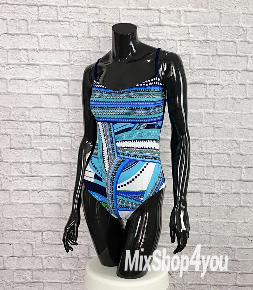 Schwab Badeanzug Bandeauform Bademode Einteiler  42-46 B C neu - Bild 1 von 1