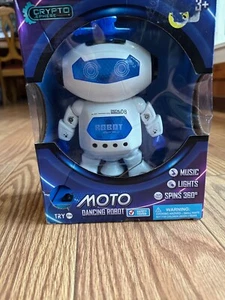 CRYPTO SPHERE "MOTO" DER TANZENDE ROBOTER SPIELT MUSIK, DREHT LICHTER NEU IM KARTON - Bild 1 von 3