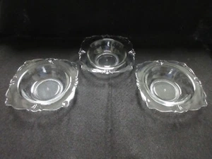 Set of 3 Heisey EMPRESS/QUEEN ANN 6 ¼” Wide Rim Grapefruit/Cereal Bowl - Picture 1 of 12