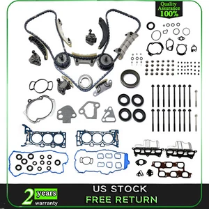 Timing Chain Head Gasket Set For 2011-2016 Chevy GMC Equinox Buick 3.6L V6 DOHC - Picture 1 of 13