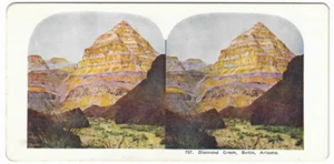 757 - Diamond Creek, Butte, Arizona Farbstereoview - Bild 1 von 2