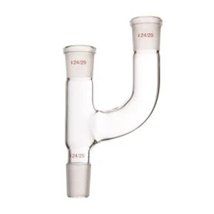 24/29,Glass Three Way Claisen Adapter,Chemical Borosilicate Laboratory Glassware - Picture 1 of 1