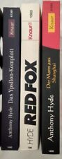 Konvolut von 3 Büchern: Der Mann aus Shanghai; Red Fox; Das Ypsilon-Komplott. Hy