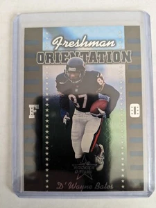 🏆 1999 Leaf Rookies & Stars Freshman Orientation /2500 D'WAYNE BATES RC #FO2 - Picture 1 of 2