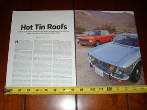 1972 BMW 2002 tii vs. 1974 ALFA ROMEO 2000 CTV - ORIGINAL 2016 ARTICLE - Picture 1 of 3