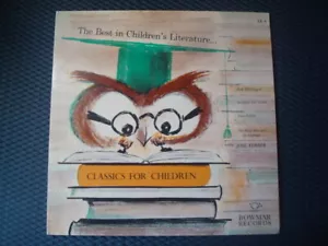 CLASSICS FOR CHILDREN BOWMAR LITERATURE RECORD LP - Picture 1 of 1