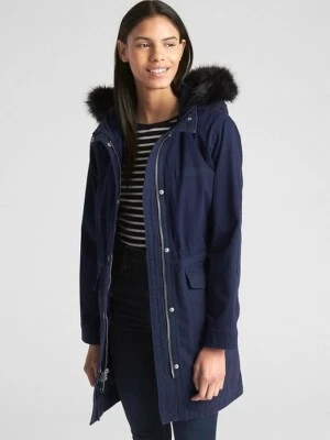 CHAQUETA ABRIGO PARKA ACOLCHADA 2 EN 1 GAP PARA MUJER $178.00 NUEVA CON ETIQUETAS M Foto 1 de 4