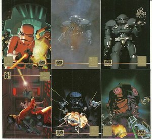 1995 TOPPS STAR WARS GALAXY 3 LUCAS ARTS GOLD FOIL INSERT CARD SET L1 - L12 