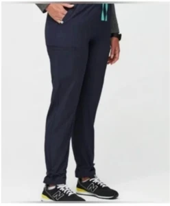 FIGS SAUMER HIGH WAISTED FIONLITE TALL XS JOGGER SCRUB PANTS Navy - NWT. - Picture 1 of 2