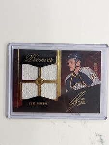 2009-10 O-Pee-Chee Premier Hockey Nashville Predators Cody Franson Jersey Auto