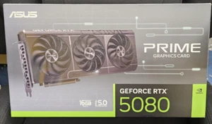ASUS - PRIME NVIDIA GeForce RTX 5080 16GB GDDR7 PCI Express 5.0 Graphics Card - - Picture 1 of 1