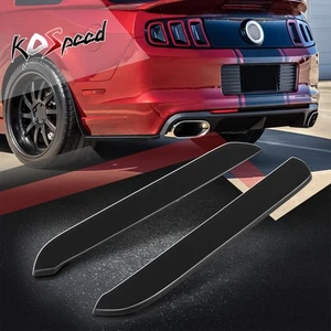 RP Style Rear Bumper Corner Side Lip Splitter Body Kit for 13-14 Ford Mustang - Bild 1 von 6