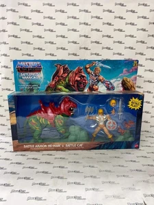 MOTU Origins Battlefield Warriors Battle Armor He-Man y Battle Cat - Imagen 1 de 2