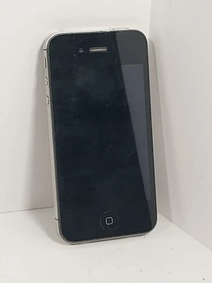 Teléfono inteligente Apple iPhone 4 negro modelo A1349 solo piezas Foto 1 de 4