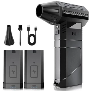 Soffiatore Ad Aria Compressa con 2 Batterie Modulari Intercambiabili Velocità - Foto 1 di 9
