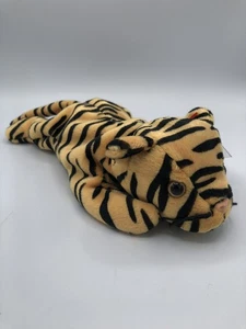 Ty Beanie Bebés Rayas Tigre 1995 PVC Pellets De Colección Años 90 Bebé Peluche Gato - Imagen 1 de 13