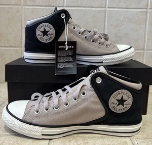 Converse Chuck Taylor All Star High Street Mid Negro Tostado Blanco Para hombres Talla 9 11W - Imagen 1 de 5