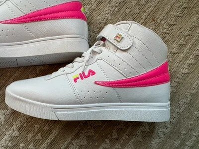 Zapatos de mujer Fila blancos de caña alta talla 10 EE. UU. Foto 1 de 4