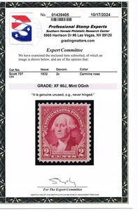 EXCELLENT GENUINE SCOTT #707 MINT PRISTINE OG NH PSE CERT GRADED XF-90J JUMBO - Picture 1 of 3