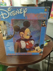Disney Photomosaic Jigsaw Puzzle Mickey Mouse Robert Silvers Sealed Buffalo Game - Picture 1 of 7