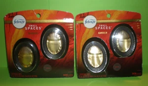 Ambientadores FEBREZE PEQUEÑOS ESPACIOS BRASA Mandarina Ámbar Lava (2 paquetes con 2) - Imagen 1 de 4