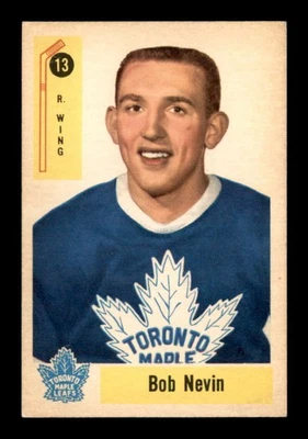 Parkhurst #13 1958 Bob Nevin RC VGEX X3566148 Foto 1 de 3