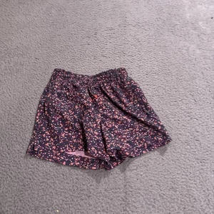 Athleta Girl Shorts Girls Medium Pink Splatter All Day Play Athletic Gym - Picture 1 of 6