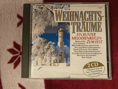 Various Artists ‎–Weihnachtsträume -Ein bunter Melodienreigen zum Fest -2CD -vg+ - Bild 1 von 2