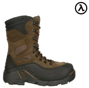 ROCKY BLIZZARDSTALKER STEEL TOE WATERPROOF 1200G INSULATED BOOTS 7465 -ALL SIZES - Picture 1 of 7