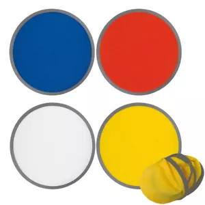 4x Frisbee / Wurfscheibe / auch zum bemalen geeignet / 4 verschiedene Farben - Bild 1 von 5