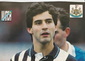 FOTO EN COLOR FIRMADA DARREN PEACOCK A4 ~ NEWCASTLE / QUEENS PARK RANGERS - Imagen 1 de 2