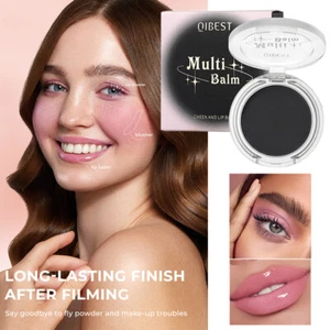 Color Change Gel Contour Makeup Lip Balm Pink Clear Black Blush Cheek Blush - Picture 1 of 19