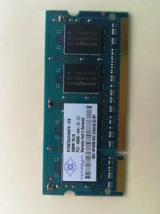 Nanya 256MB DDR2 SDRAM PC2-4200S SO-DIMM/SODIMM/Laptop RAM Memory Module - Picture 1 of 2