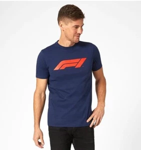 Official Licensed Formula 1 Merchandise F1 Mens Logo T Shirt Blue X Small - Picture 1 of 1