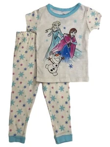 Disney Frozen Infant & Toddler Girls Elsa & Anna Pajamas Sleep Set - Picture 1 of 2