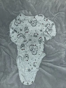 Carter’s Infant baby one piece bodysuit Set Of Two Long Sleeve Short Sleeve 6 mo - Picture 1 of 7