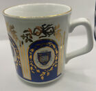 Vtg University Of Oxford Coffee Mug Coat Of Arms Colleges England 10Oz Vgc
