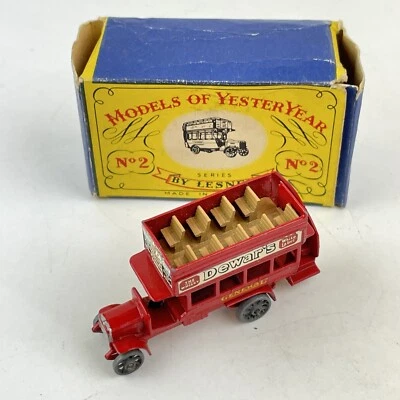 Vintage Boxed Matchbox Models Of Yesteryear No. 2 Y2 London Bus - Image 1 of 4
