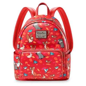 Disney Store Deluxe Disney Critters Mini Backpack by Loungefly Womens Bag NWT - Picture 1 of 3