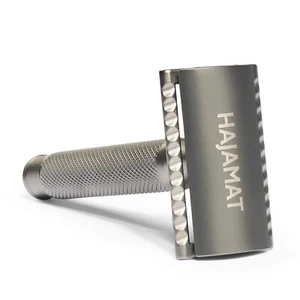Hajamat Scythe Double Edge Safety Razor for Men| Stainless Steel 304| Closed Com - Picture 1 of 7