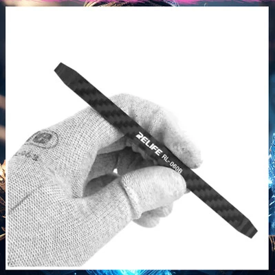 Carbon Fiber Non-Magnetic Crowbar – LCD Screen & Back Cover Opening Tool - Image 1 of 3