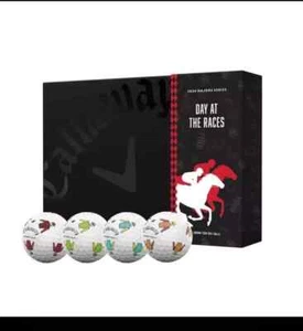 Callaway Chrome Tour May Major DAY AT RACES Limited Edition Golf Balls PGA Champ - Picture 1 of 4