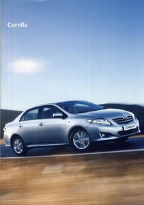 Toyota Corolla 07 / 2009 Broschüre brochure catalogue - Imagen 1 de 1